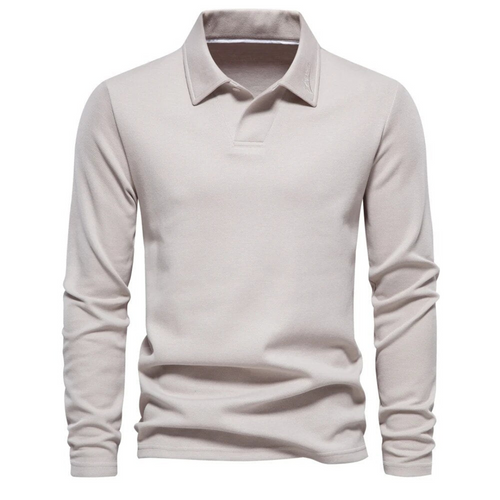 Polo à manches longues James ⏐