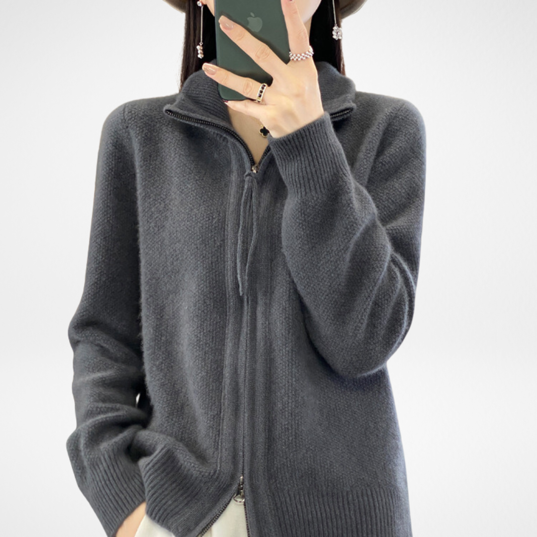 Giovana | Cardigan zippé