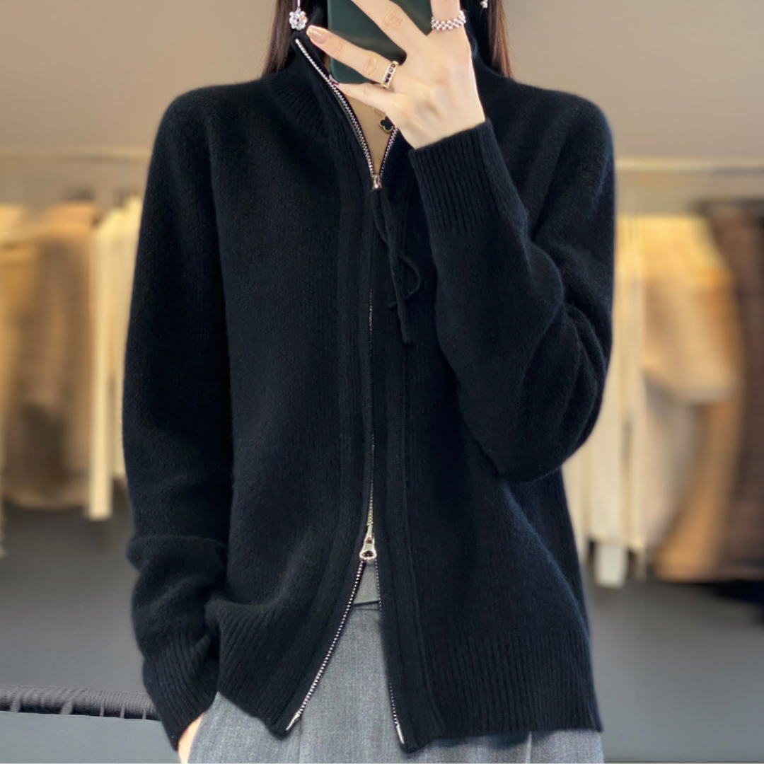Giovana | Cardigan zippé