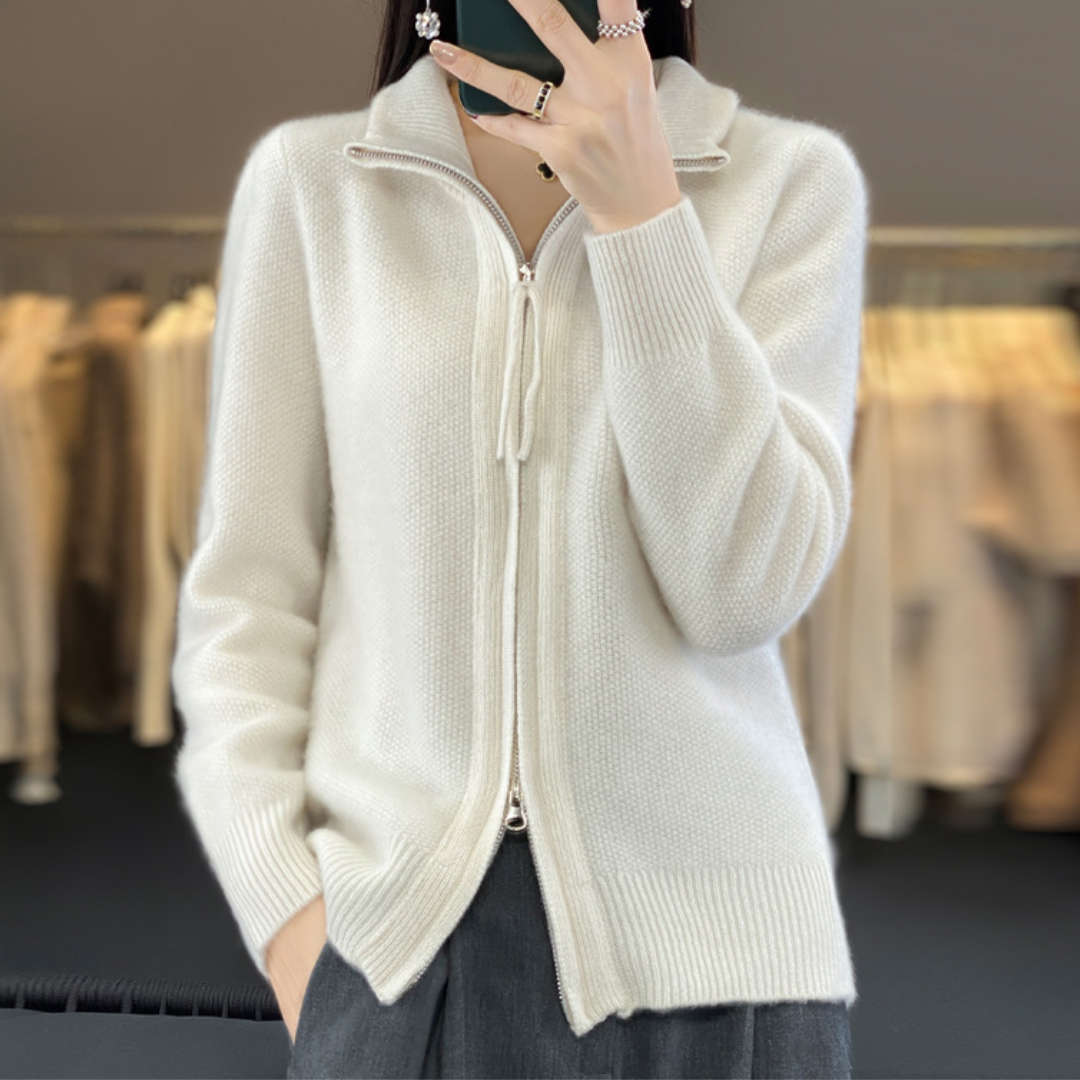 Giovana | Cardigan zippé