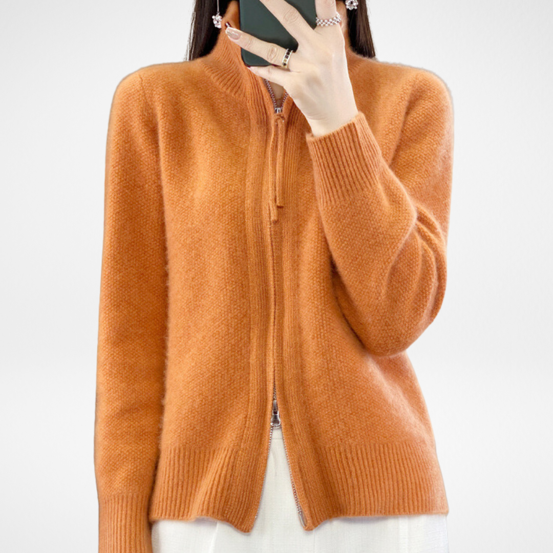 Giovana | Cardigan zippé