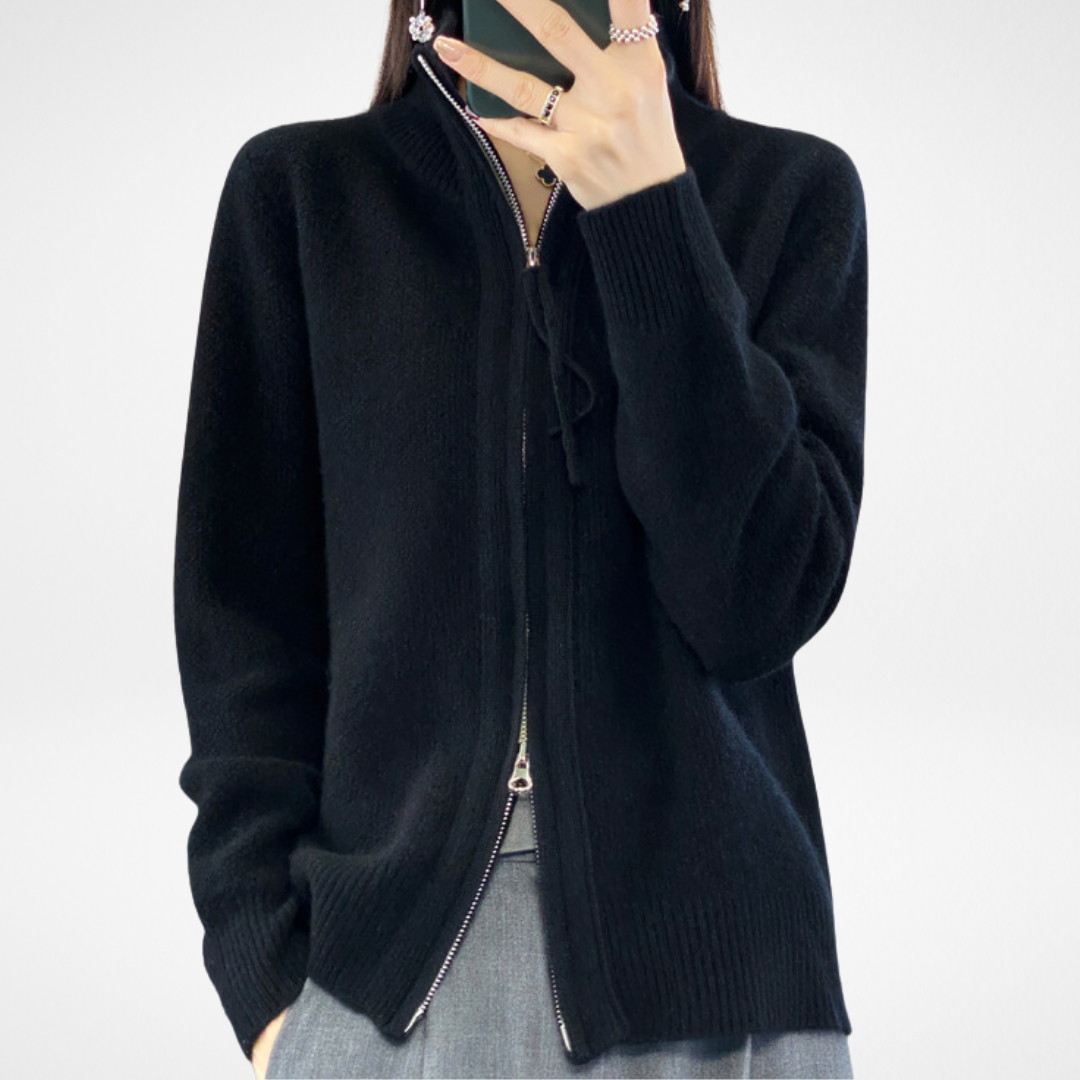 Giovana | Cardigan zippé