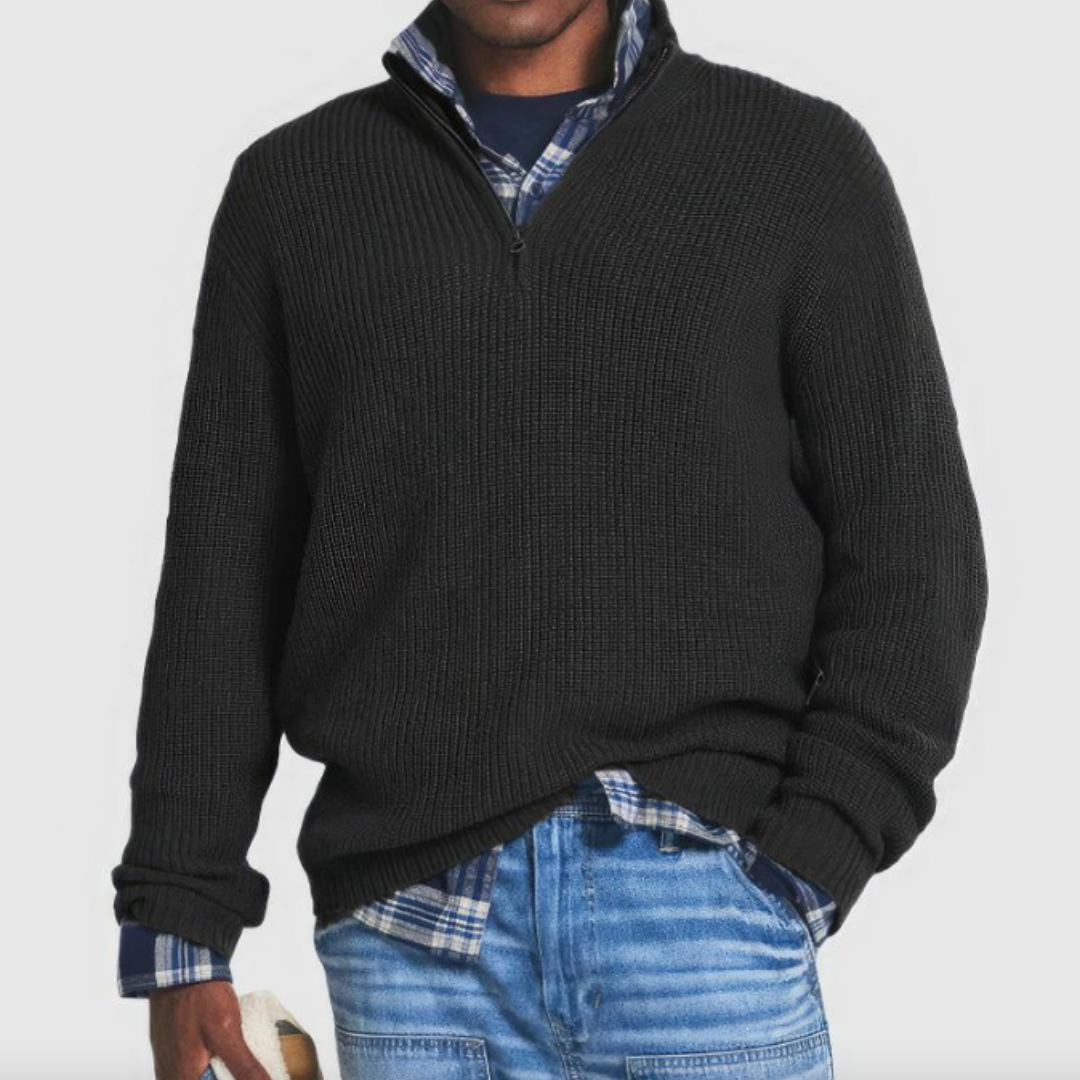 Pull Hudson⏐ à fermeture éclair quart de tour