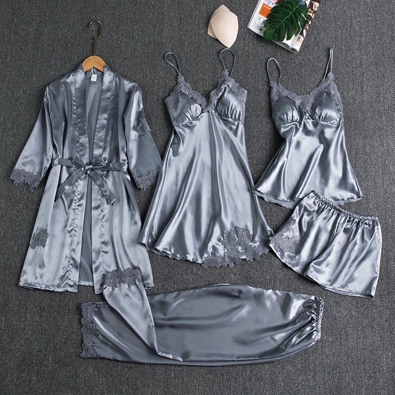 Eryka™ | Chemise de nuit sexy 5 pièces pour la Saint-Valentin